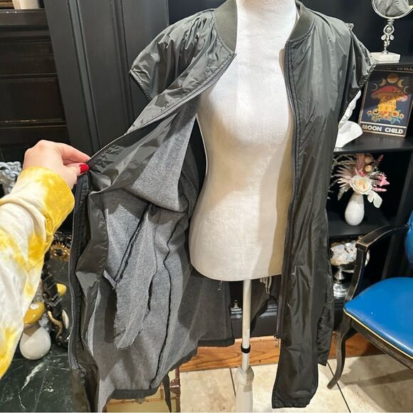 Liberzen Green Full Zip Mini Dress Size 6 NWOT - Picture 14 of 16